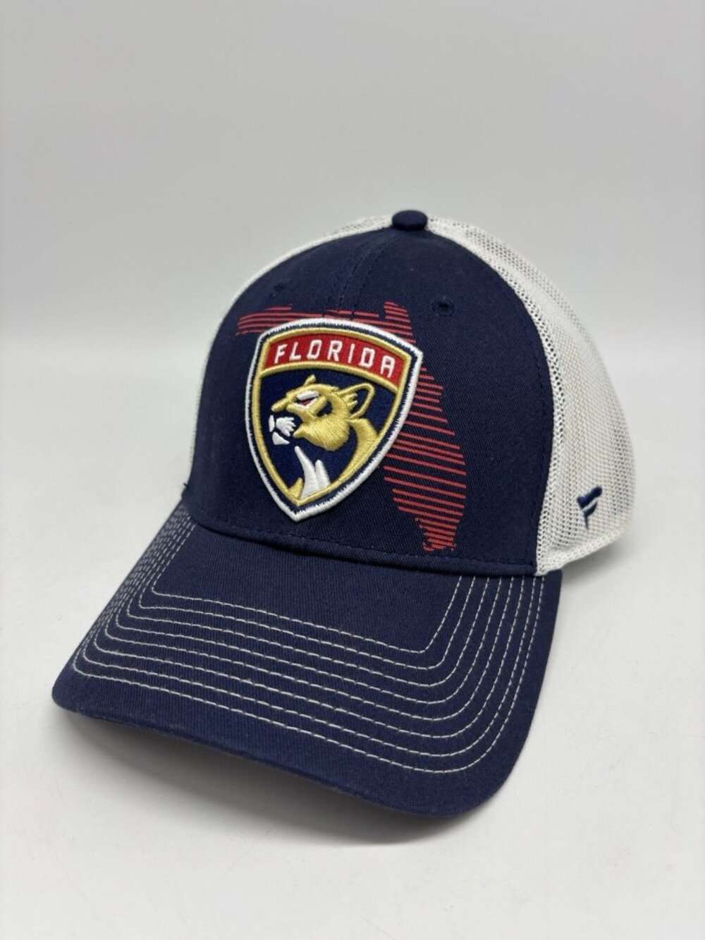 Fanatics Florida Panthers NHL Mesh Flex L/XL Trucker Hat Cap